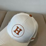 Hermes Baseball Cap White H Logo - Image 5