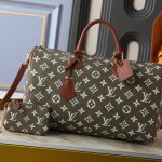 Louis Vuitton Speedy P9 Bandoulière 40 Bag Green Sancha 40Cm M15244 - Image 4