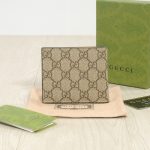 Gucci Neo Vintage Gg Supreme Wallet Beige 12cm - Image 4