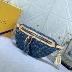 Louis Vuitton Bumbag High Rise Denim Blue 38Cm M46837 - Image 4