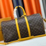 Louis Vuitton Keepall Bandoulière 50 Yellow 50cm M46771 - Image 6