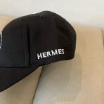 Hermes Baseball Cap Black H Logo - Image 4