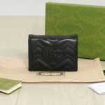 Gucci Gg Marmont Card Case Wallet Black 11cm 466492 Dtd1t 1000 - Image 4