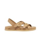 Fendi Feel Leather Slides Beige 8x8647na7f0qb8 - Image 7