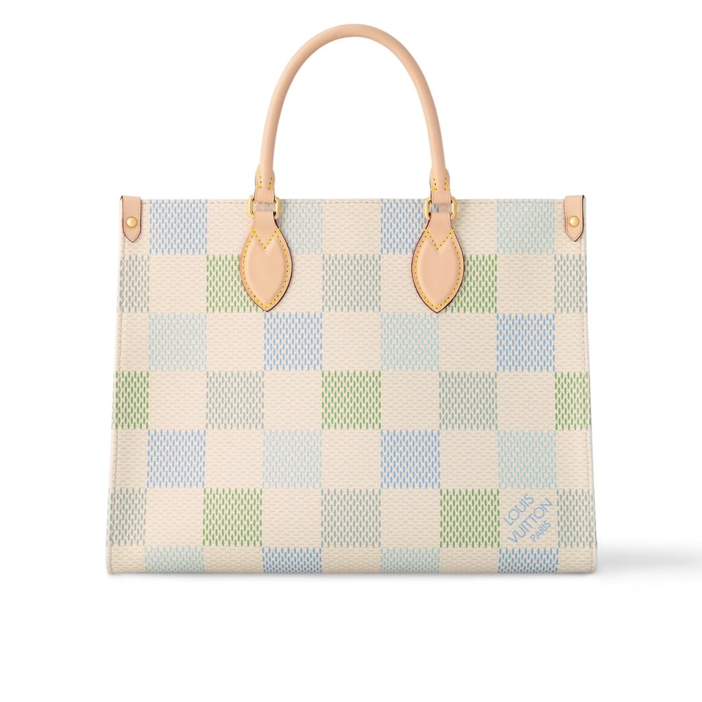 Louis Vuitton Onthego MM Damier Canvas Pistachio 35Cm N40518 - Image 2