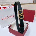 Valentino Garavani Leather Belt Vlogo Reversible Black 40mm 6Y2T0Q87ECU 0NO - Image 5