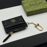 Gucci Gg Marmont Keychain Wallet Black 10cm - Image 6