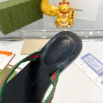 Gucci GG Thong Web Sandal Black 270374 H9020 8476 - Image 6