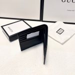 Gucci Guccissima Web Bifold Wallet Black 11cm - Image 6
