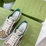 Gucci Tennis 1977 Sneaker Beige Abony 606111 Hvk20 9766 - Image 4