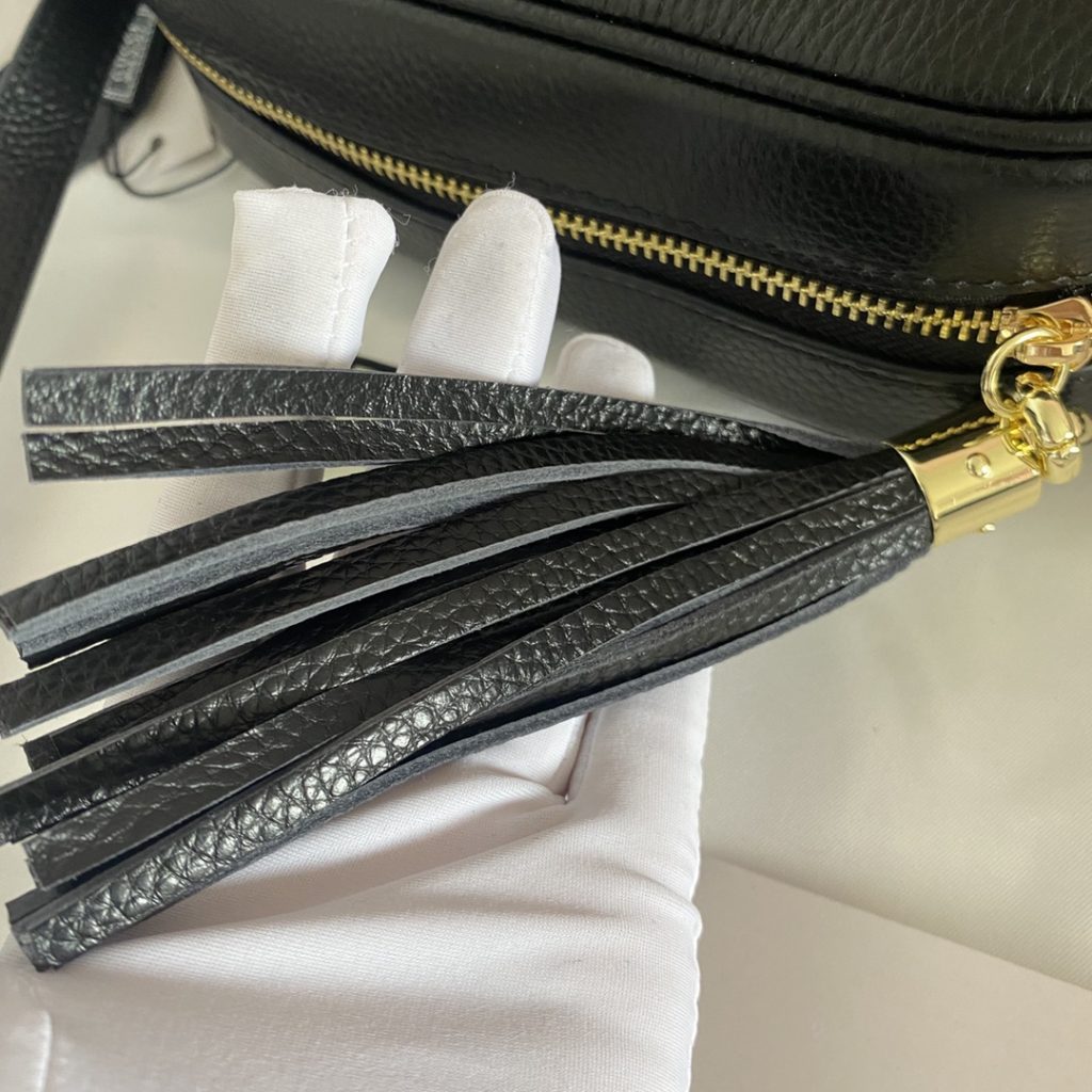 Gucci Soho Small Leather Disco Bag Black 308364 A7M0G 1000 - Image 10