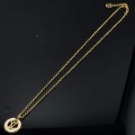 Louis Vuitton Louise By Night Necklace Gold M00759 - Image 6