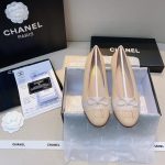 Chanel Ballet Flats Ivory - Image 3