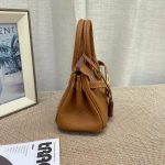 HERMES BIRKIN MINI GOLD HARDWARE EPSOM BROWN 20CM - Image 5