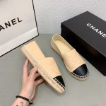 Chanel Espadrilles Beige Black G29762 X01000 C0204 - Image 4