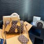 Louis Vuitton Speedy P9 Bandoulière 25 Monogram Brown 25cm M24443 - Image 5