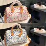 Louis Vuitton Speedy Bandoulière 25 Other Monogram Canvas Lagoon 25Cm M11264 - Image 4