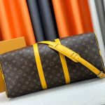 Louis Vuitton Keepall Bandoulière 50 Yellow 50cm M46771 - Image 7