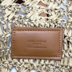 Saint Laurent Panier Raffia Natural Brown 39Cm 688221 Gaaac 2080 - Image 8