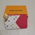 Louis Vuitton X Murakami Romy Card Holder Kawaii Pink 12cm M14155 - Image 3