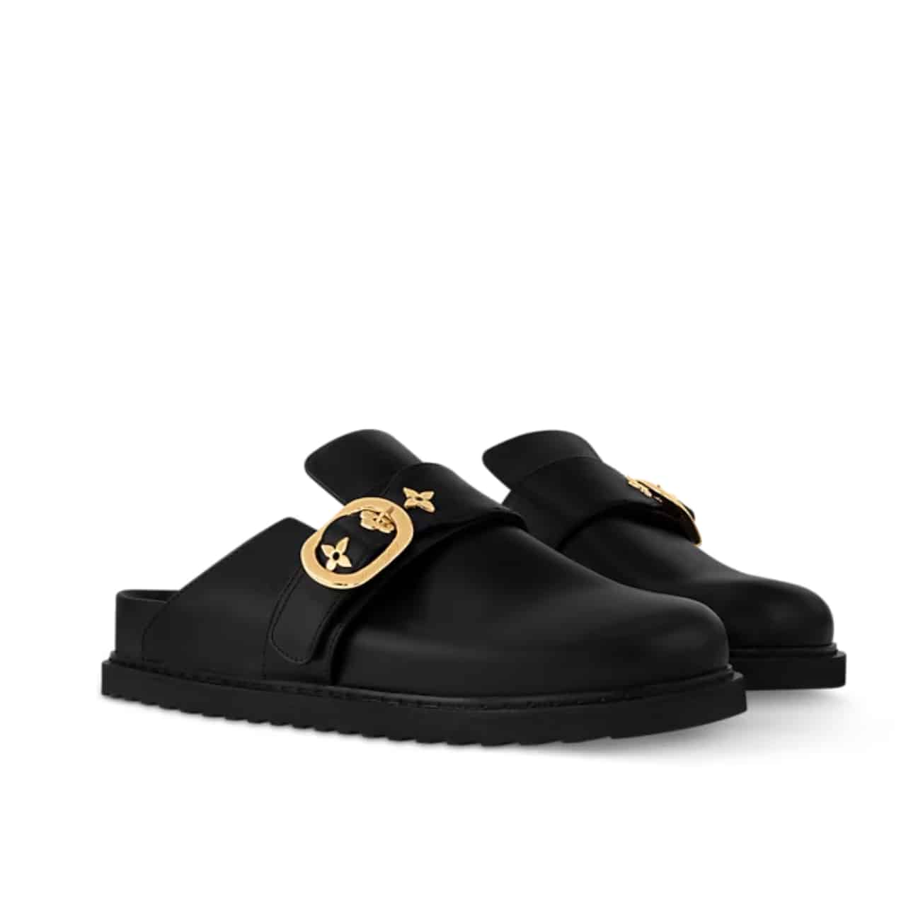 300-1-2.jpg Louis Vuitton Cosy Flat Comfort Clog Black 1agvpt - Image 1