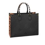 Louis Vuitton Onthego MM Wilde At Heart Bag Black 35Cm M58522