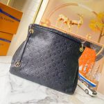 Louis Vuitton Artsy MM Monogram Empreinte Leather Black 41cm M41066 - Image 3