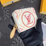 Louis Vuitton Lv By The Pool Zippy Coin Purse Coral 11cm - Image 6