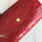 Louis Vuitton Sarah Wallet Monogram Red 19Cm - Image 5