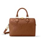 Louis Vuitton Speedy Bandoulière 20 Cognac Brown 20Cm