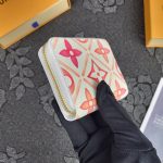 Louis Vuitton Lv By The Pool Zippy Coin Purse Coral 11cm - Image 8