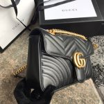 Gucci Marmont Matelassé Mini Bag 446744 Dtdit 1000 - Image 6
