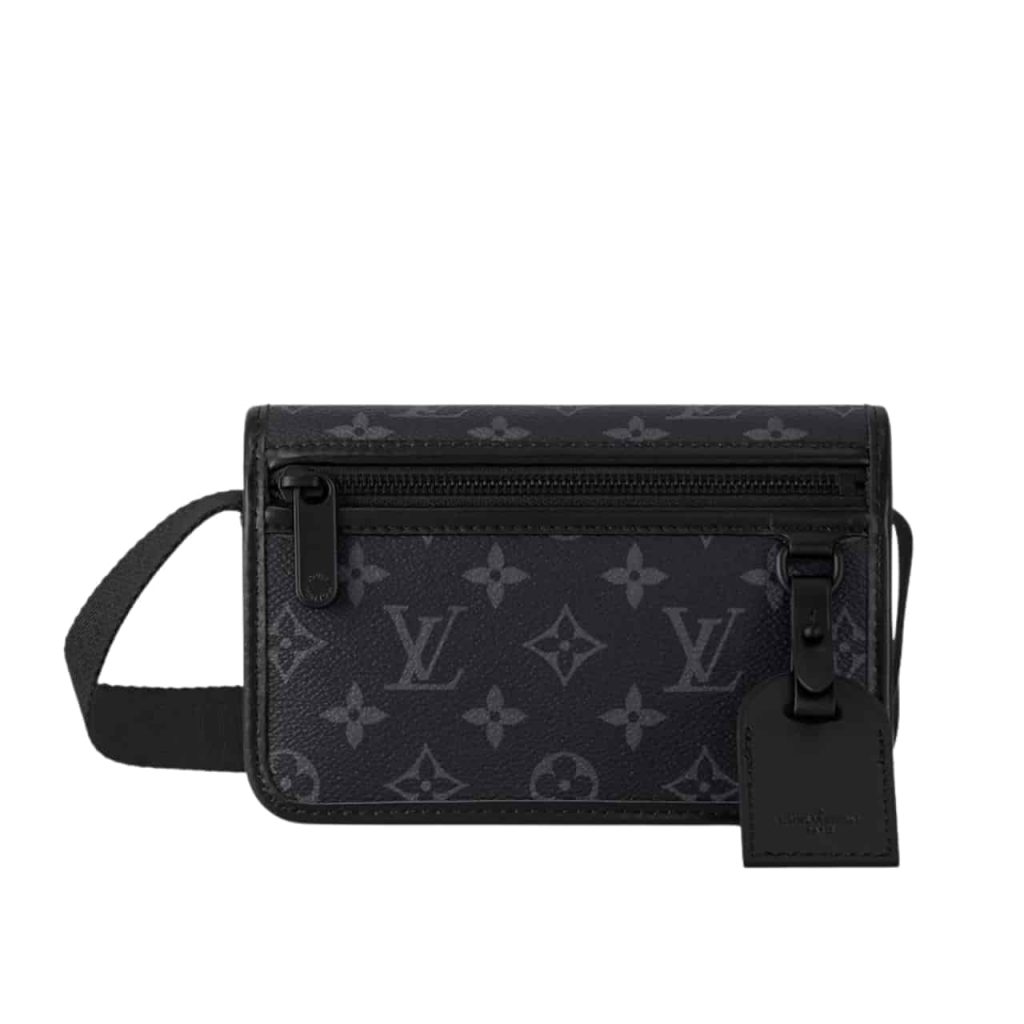 Louis Vuitton Bosphore Wearable Wallet Monogram Eclipse Canvas Black 19Cm M12599 - Image 2