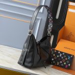 Louis Vuitton X Takashi Murakami Carryall Vibe MM Black 29cm M13105 - Image 4