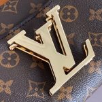 Louis Vuitton Pochette Louise Chain Monogram Canvas Brown 23cm - Image 9