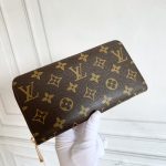 Louis Vuitton Zippy Wallet Monogram Canvas Brown 19cm M42616 - Image 3