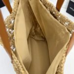 Saint Laurent Panier Raffia Natural Brown 39Cm 688221 Gaaac 2080 - Image 10