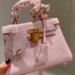 Hermès Birkin 20 Togo Leather Light Pink 20Cm - Image 3