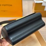 Louis Vuitton Twist MM Monogram Jacquard Black 23Cm - Image 8