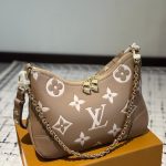 Louis Vuitton Boulogne Bicolor Monogram Empreinte Leather Crème 27cm M13224 - Image 3