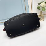 Valentino Garavani Medium Straw Summer Tote Black 35Cm - Image 6