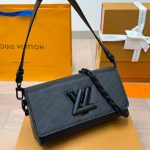 Louis Vuitton Twist West Bag Black 23Cm M25336 - Image 3