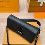 Louis Vuitton Twist West Bag Black 23Cm M25336 - Image 4