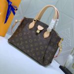 Louis Vuitton Rivoli PM Monogram Canvas Handle Bag Brown 25cm M44543 - Image 4