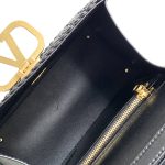 Valentino Vlogo Top Handle Bag Black 22cm - Image 6