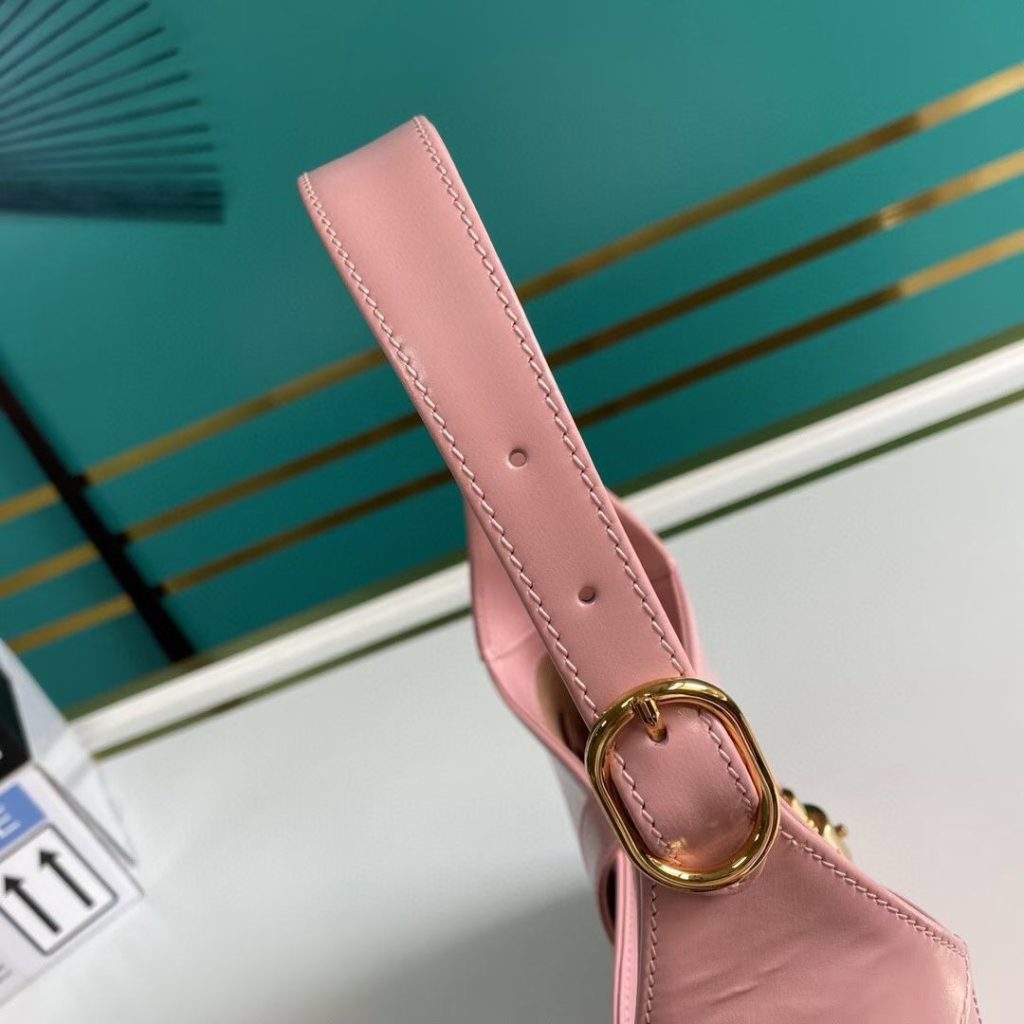 Gucci Jackie 1961 Mini Bag Light Pink 19cm 637091 10O0G 5815 - Image 10