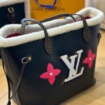 Louis Vuitton Neverfull MM Monogram Teddy Black 31cm M56960 - Image 5