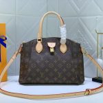 Louis Vuitton Rivoli PM Monogram Canvas Handle Bag Brown 25cm M44543 - Image 3