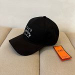 Hermes Davis H Sellier Cap Black - Image 5