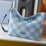 Louis Vuitton Vagabond Hobo Denim Blue 38cm N00202 - Image 3